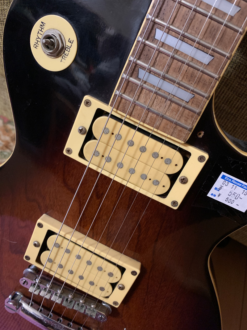 ジャンクで買った Vision レスポールモデル その後 - 40・50代から