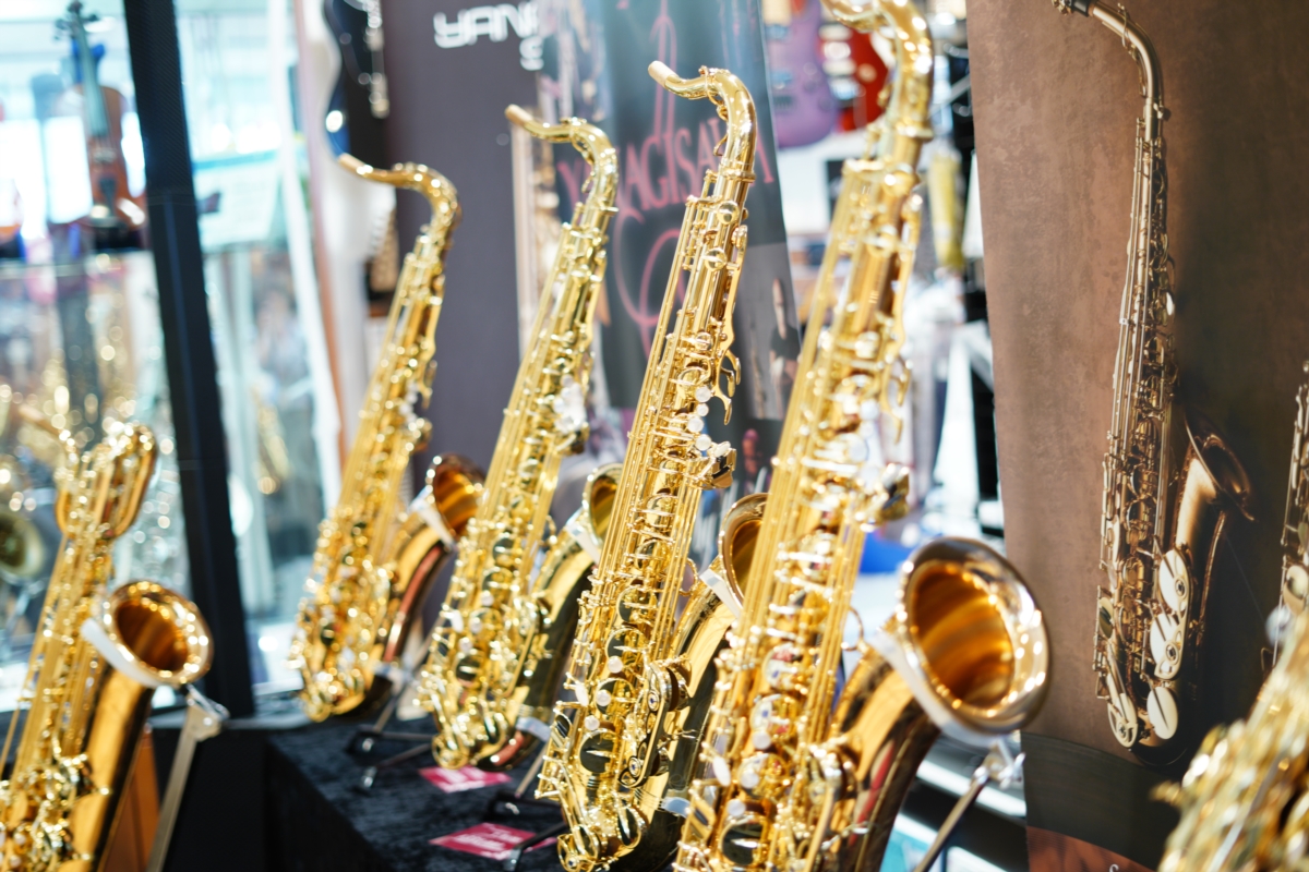終了しました】プリマヤナギサワ サクソフォーンフェア2025！楽器展示