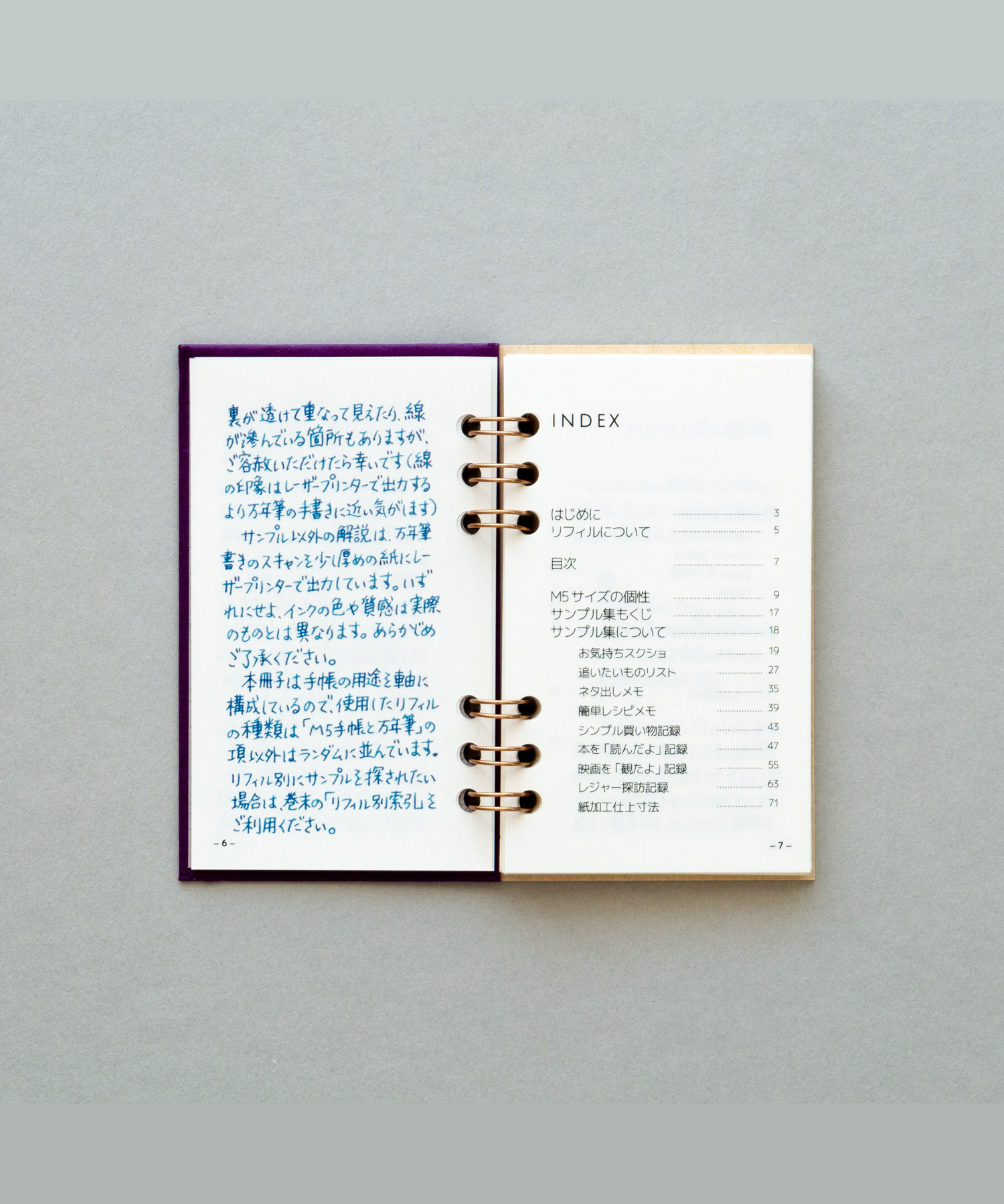 万年筆とシステム手帳 M5 – 智文堂store