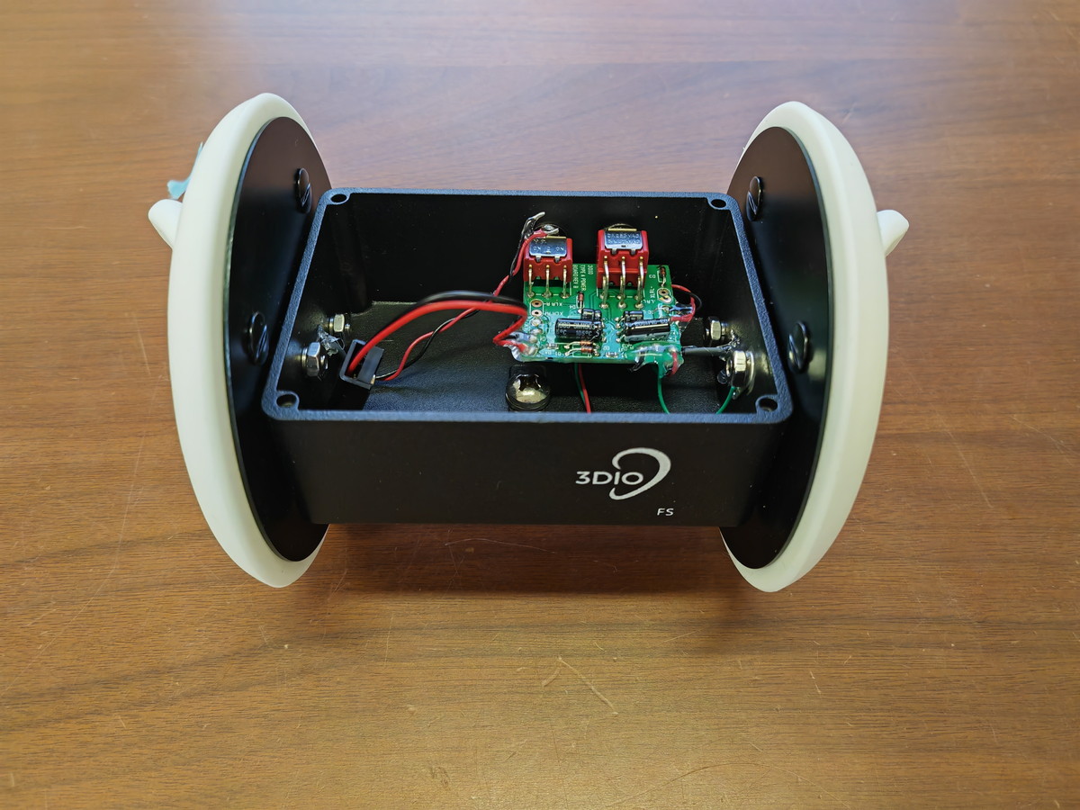 修理店】3DioFree Space Binaural Microphone 白dio 聴こえない 修理