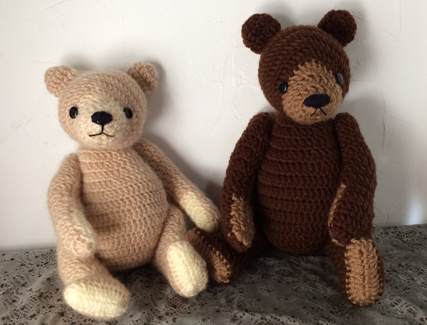 PATTERN / 編み図】Good Old teddy bear Amigurumi / テディベアの