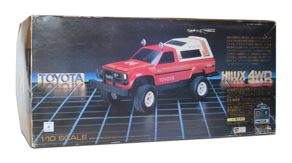 Nikko Toyota HiLux 4WD (1982) – R/C Toy Memories