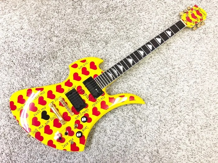 買取実績】FERNANDES MG-145S イエローハート / フェルナンデス hide