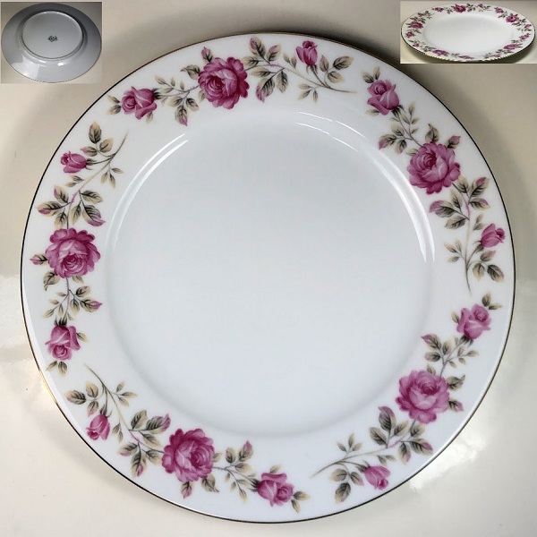 ノリタケRC薔薇柄花柄23cmプレート : 昭和レトロポップ食器雑貨