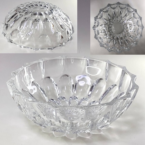保谷クリスタルガラスボウルR8179 : 昭和レトロポップ食器雑貨