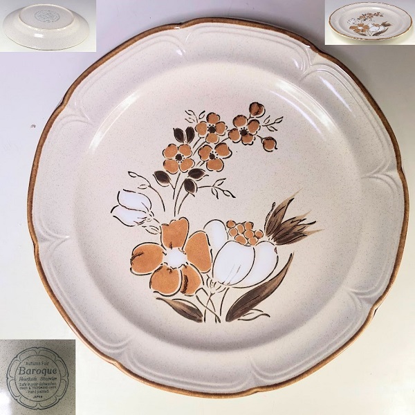 ストーンウェア27cmプレートR8234 : 昭和レトロポップ食器雑貨