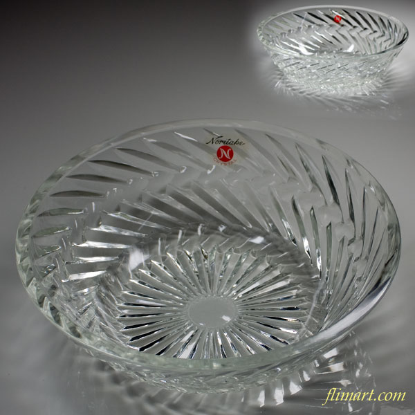 ノリタケクリスタルガラスボウル : 昭和レトロポップ食器雑貨通販