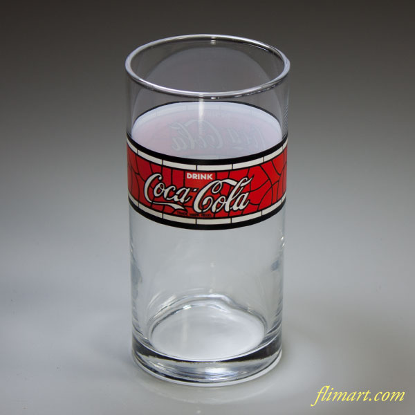 コカコーラガラスコップR5003 : 昭和レトロガラス食器ノベルティ
