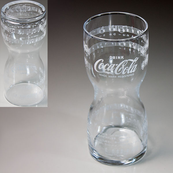 コカコーラガラスコップR6224 : 昭和レトロガラス食器雑貨通販