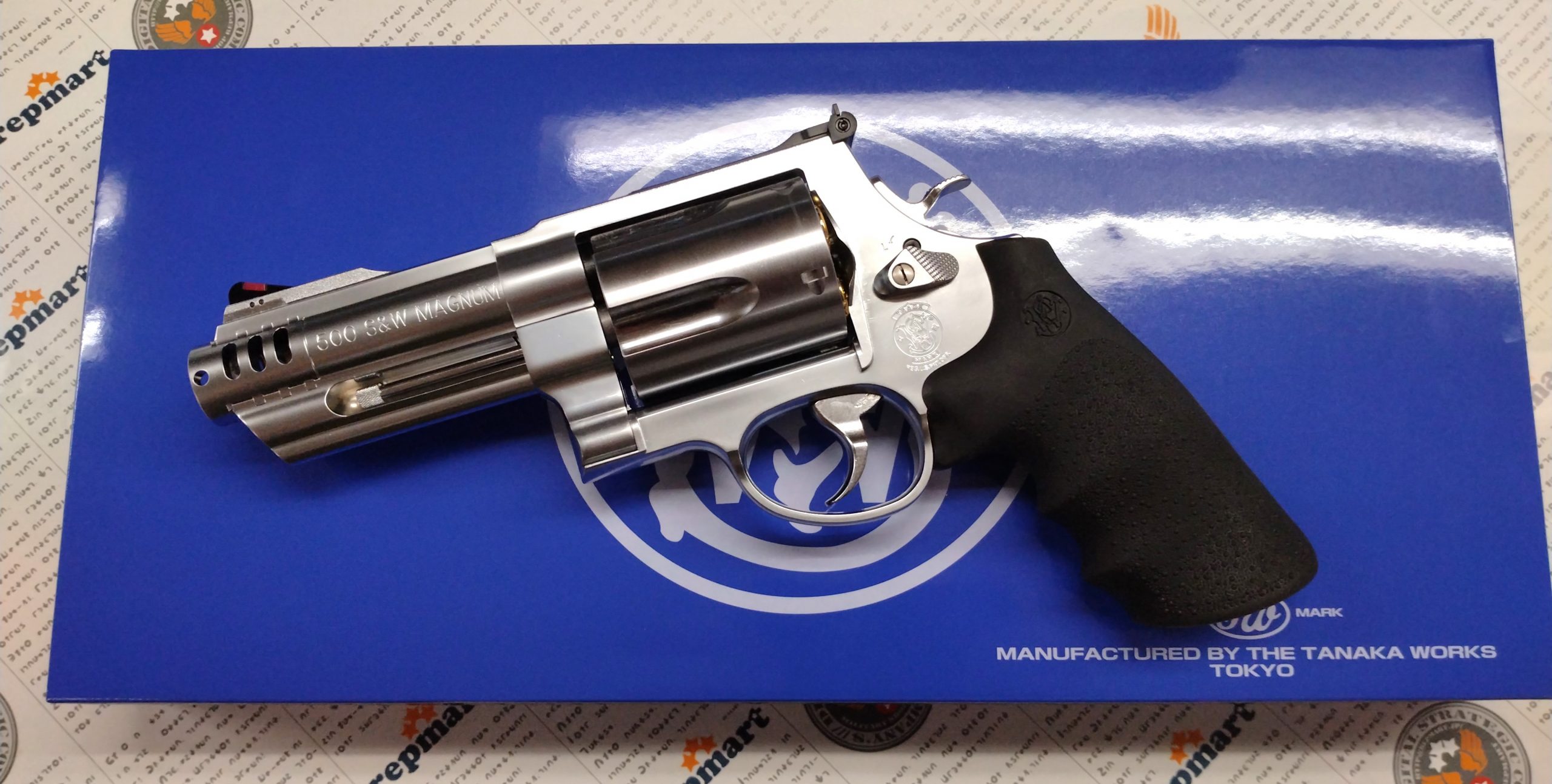 タナカより大口径マグナムリボルバーのガスガンが新入荷