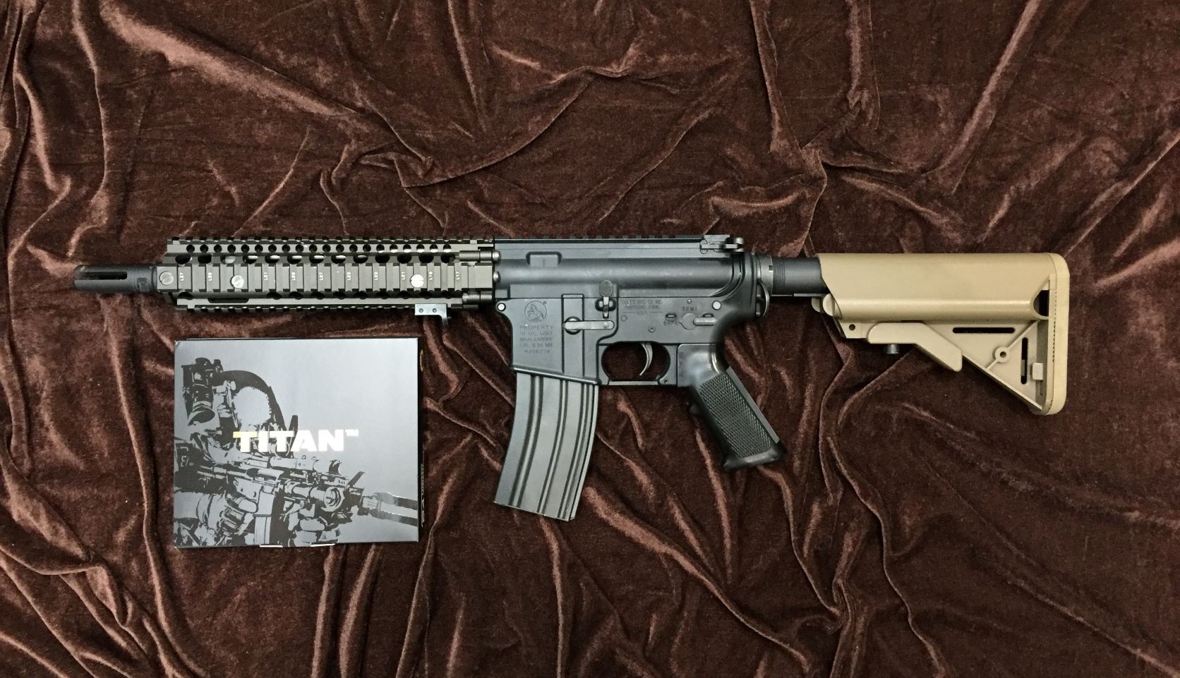 東京マルイ MK18 Mod.1 次世代電動ガンのカスタムをさせて頂きました