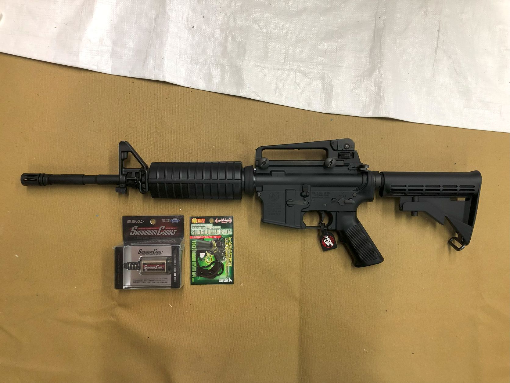 東京マルイ M4A1 SOCOM カービン 次世代電動ガンのカスタムをさせて