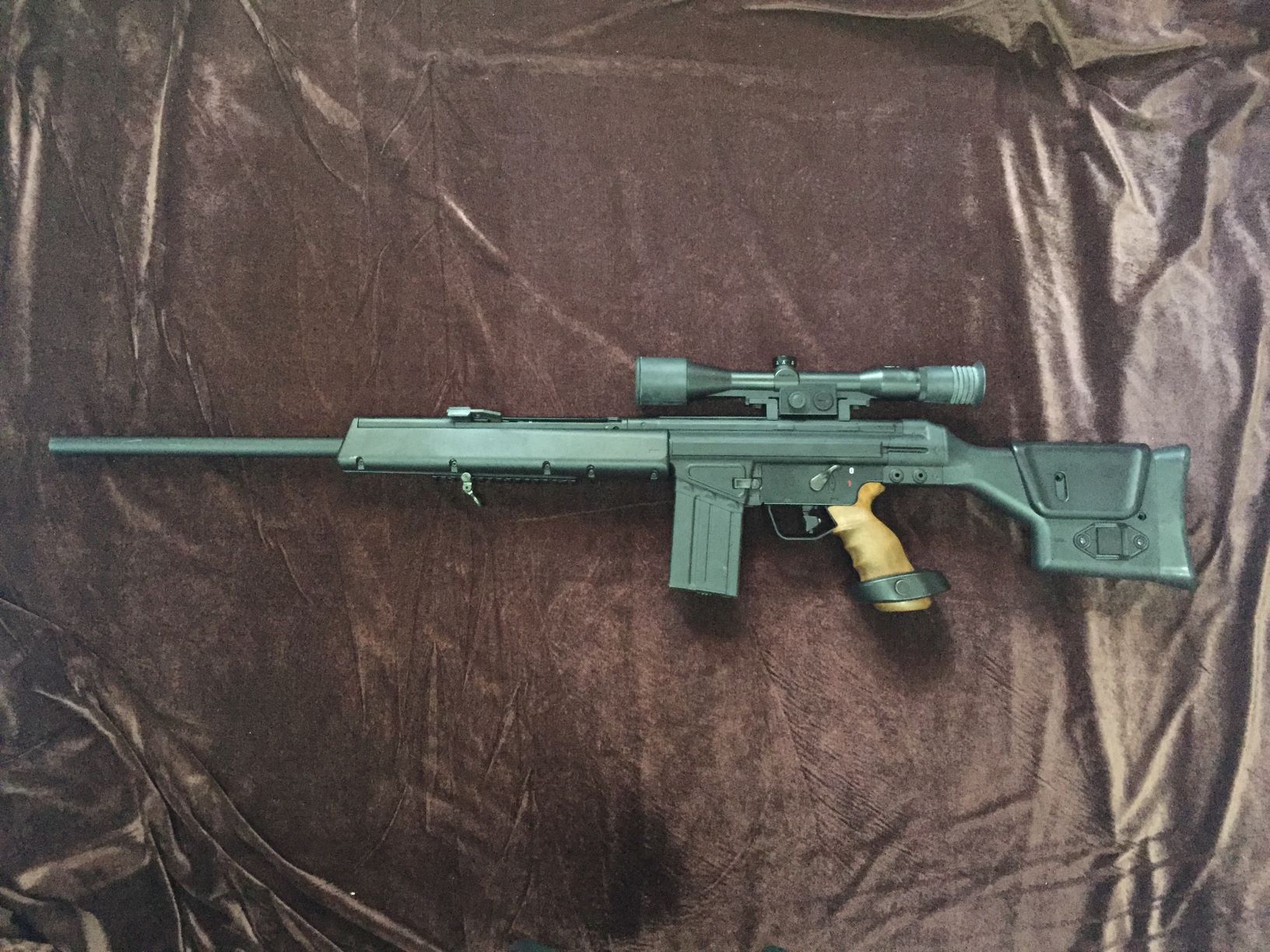 東京マルイ PSG-1 セミオートライフル 電動ガンの修理をさせて頂きまし