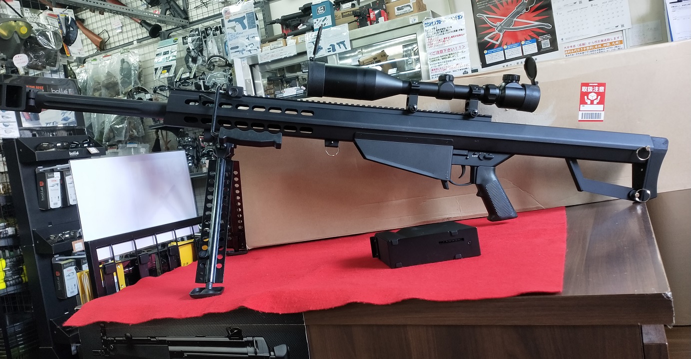 中古商品】アンチマテリアルライフル（対物ライフル）が中古商品にて