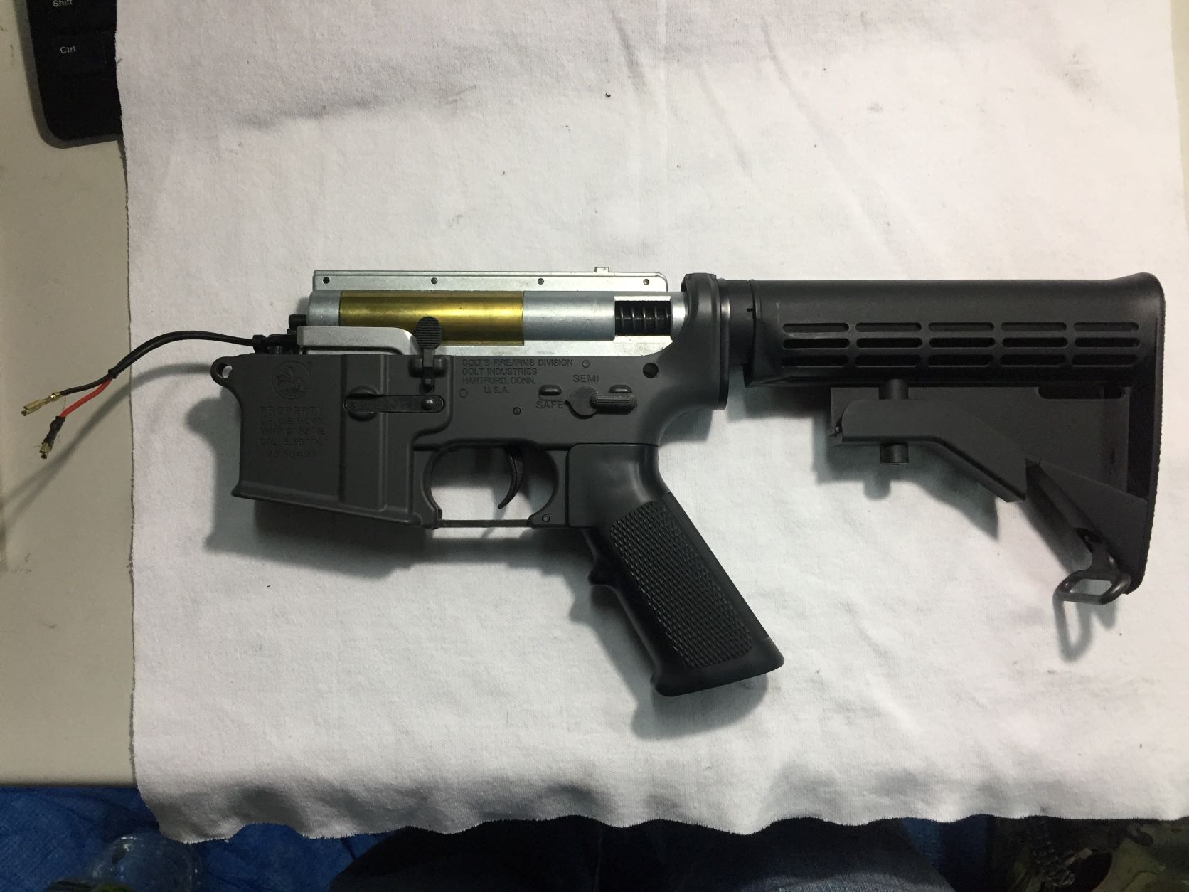 東京マルイ M4A1 スタンダード電動ガンのカスタムをさせて頂きました