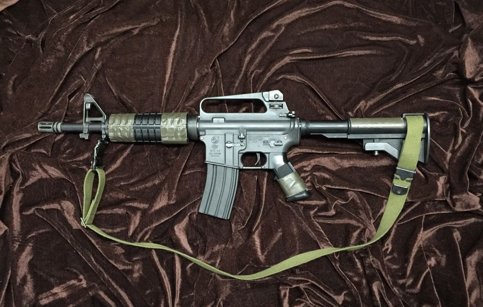 東京マルイ COLT M733コマンド スタンダード電動ガンのカスタムをさせ