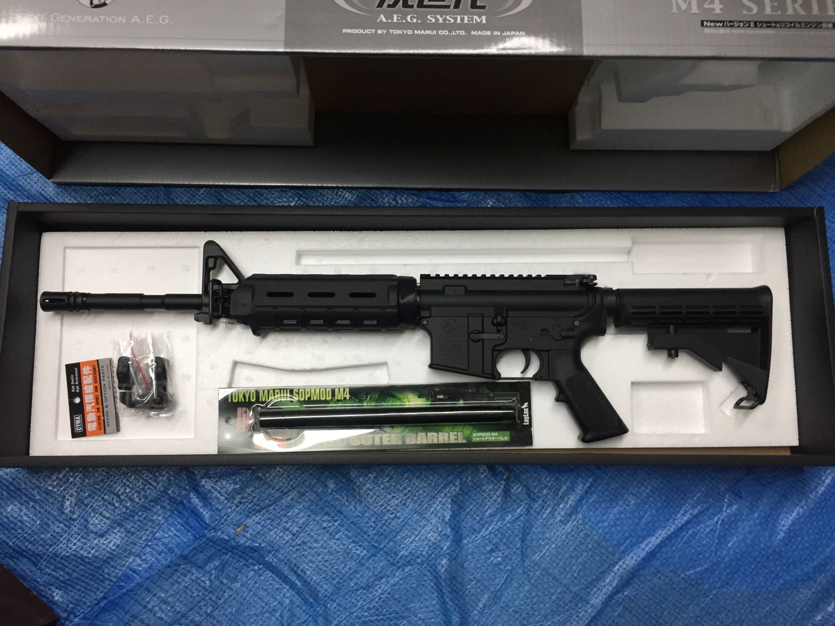 東京マルイ M4A1 SOCOM CARBINE 次世代電動ガンのカスタムをさせて頂き