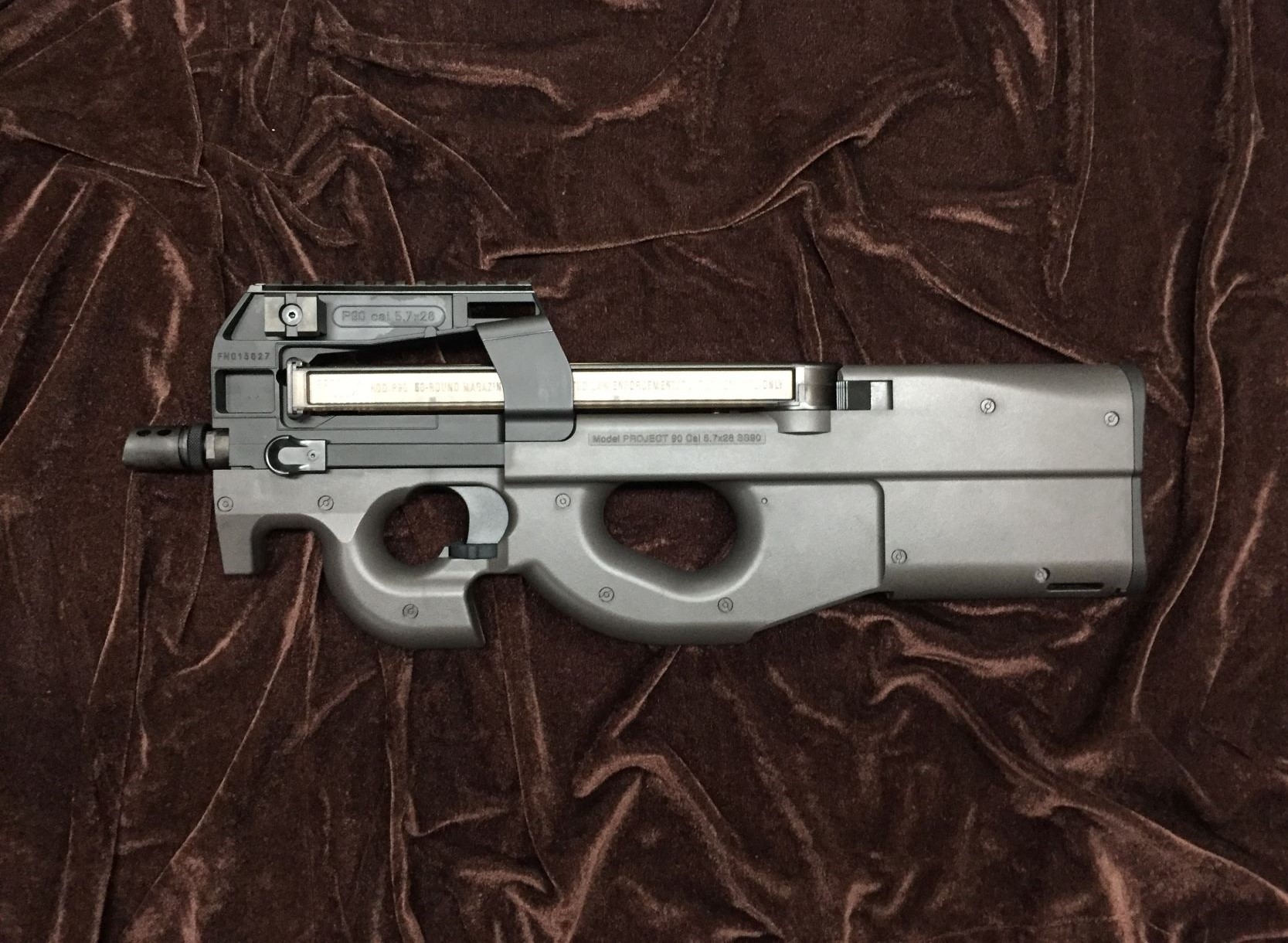 東京マルイ P-90 TR スタンダード電動ガンのカスタムをさせて頂きまし