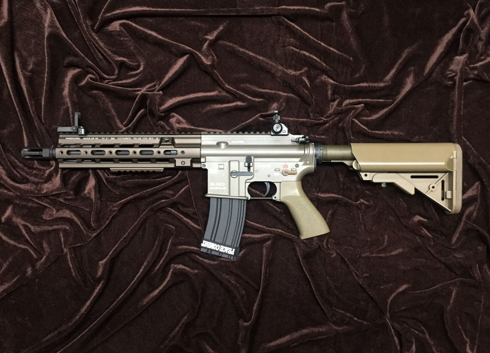 東京マルイ HK416 デルタカスタム 次世代電動ガンの修理、カスタムを