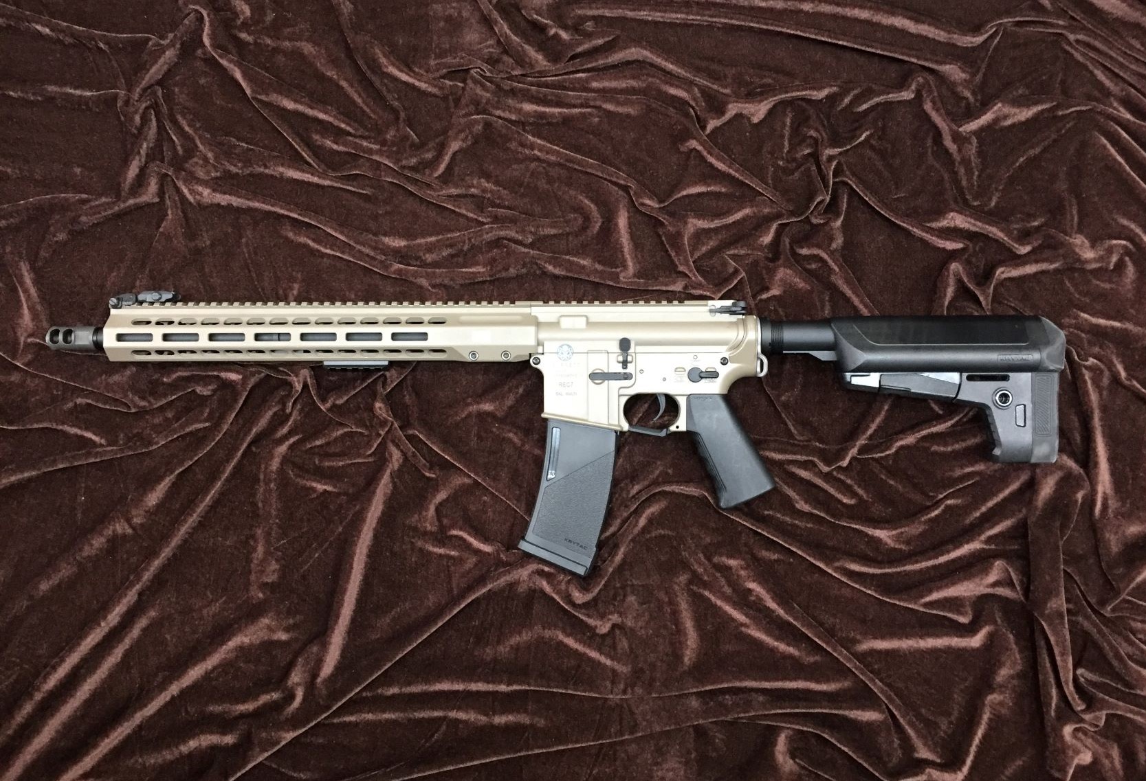 KRYTAC EMG／BARRETT REC7 CRB M-LOK 海外製電動ガンの修理、カスタム