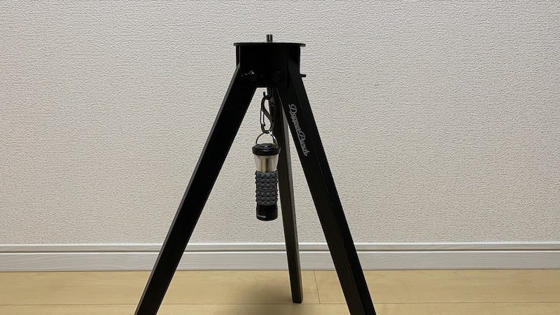 Dapper Punchの木製三脚が万能でおしゃれ！wood pole追加でさらに◎！