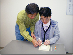 白内障手術練習用模擬眼 机太郎ドライラボ