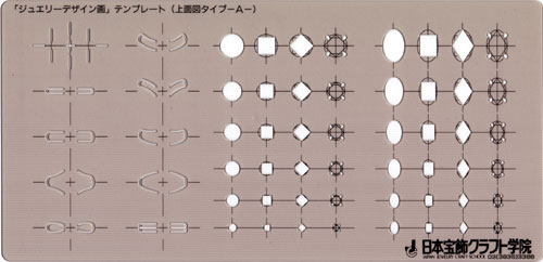 A-7 上面図タイプA（ラウンド・オーバル） - 日本宝飾クラフト学院