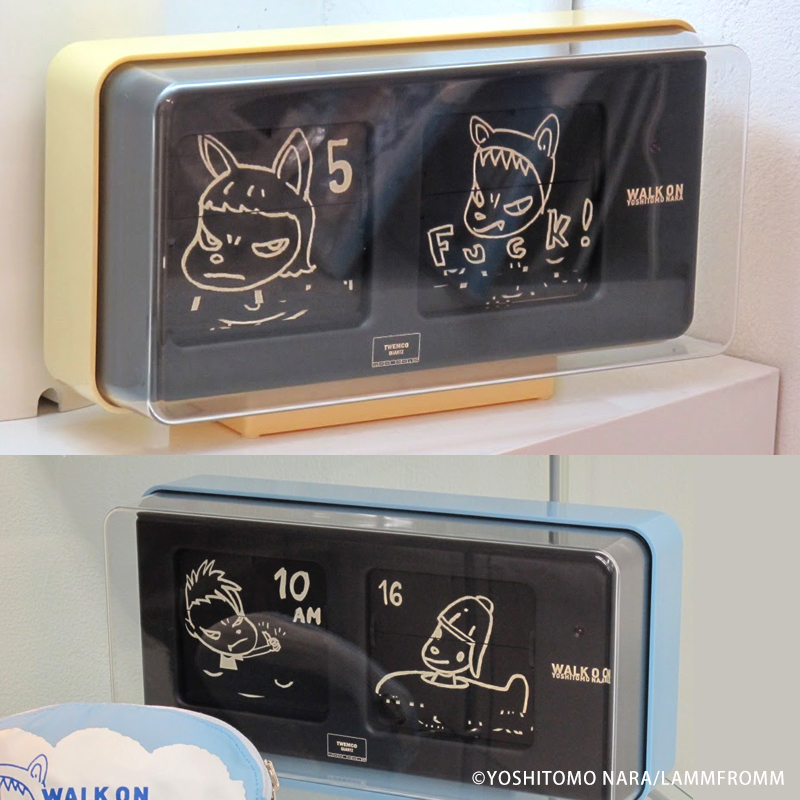 パタパタクロック WALK ON シリーズは、秋から始める新生活にもお勧め