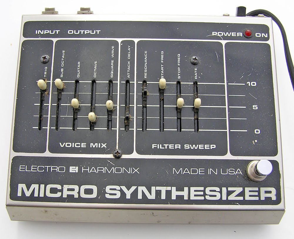 History and Versions of the EHX Micro Synthesizer - Paul Reno