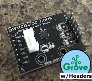 Grove/Pin Headers INA3221 Breakout Board - SwitchDoc Labs Blog