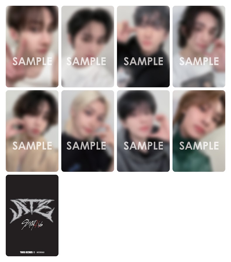 Stray Kids トレカ ATE HMV ラキドロ B 8種コンプ ×2 ①