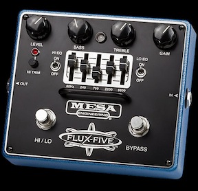 Mesa/Boogie Adds Throttle Box, Flux-Five, and Boogie EQ pedals