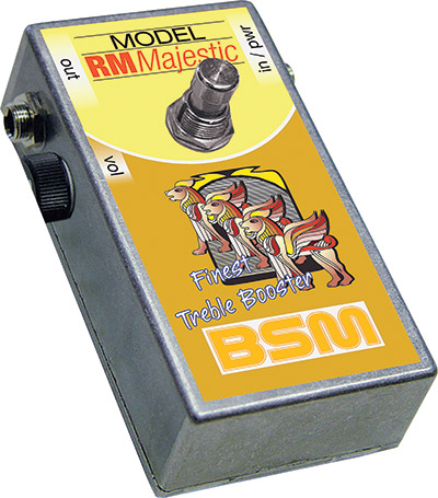 BSM RM Majestic Treble Booster – Vintage Guitar® magazine