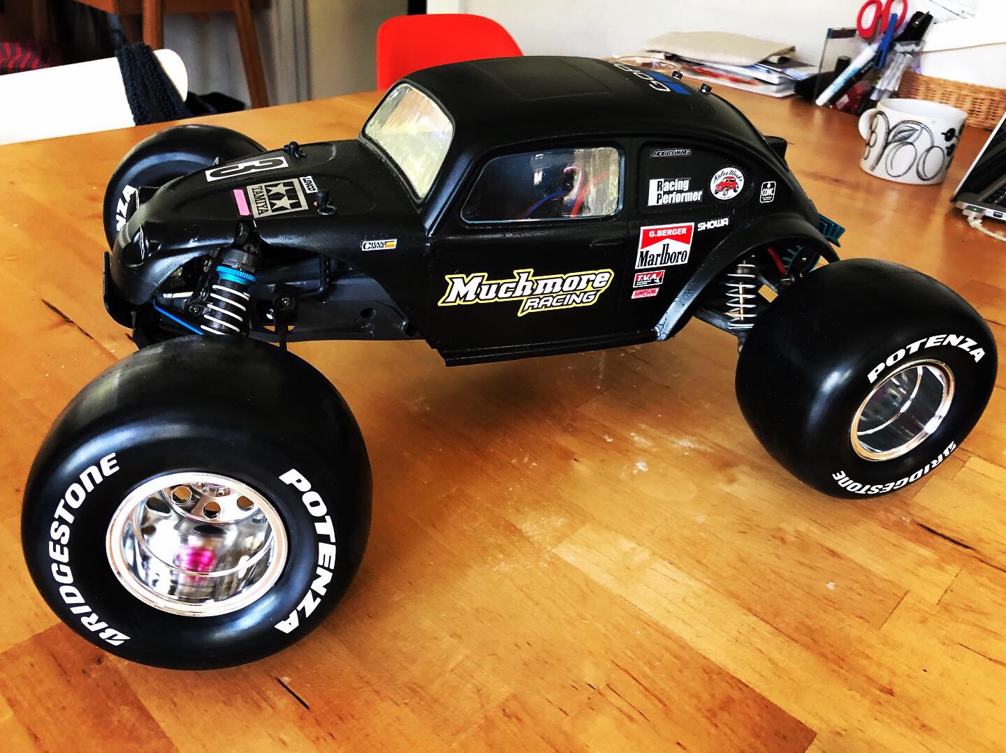 タミヤDT-03/02の前輪（フロント）を六角ハブ改造とパーツリスト