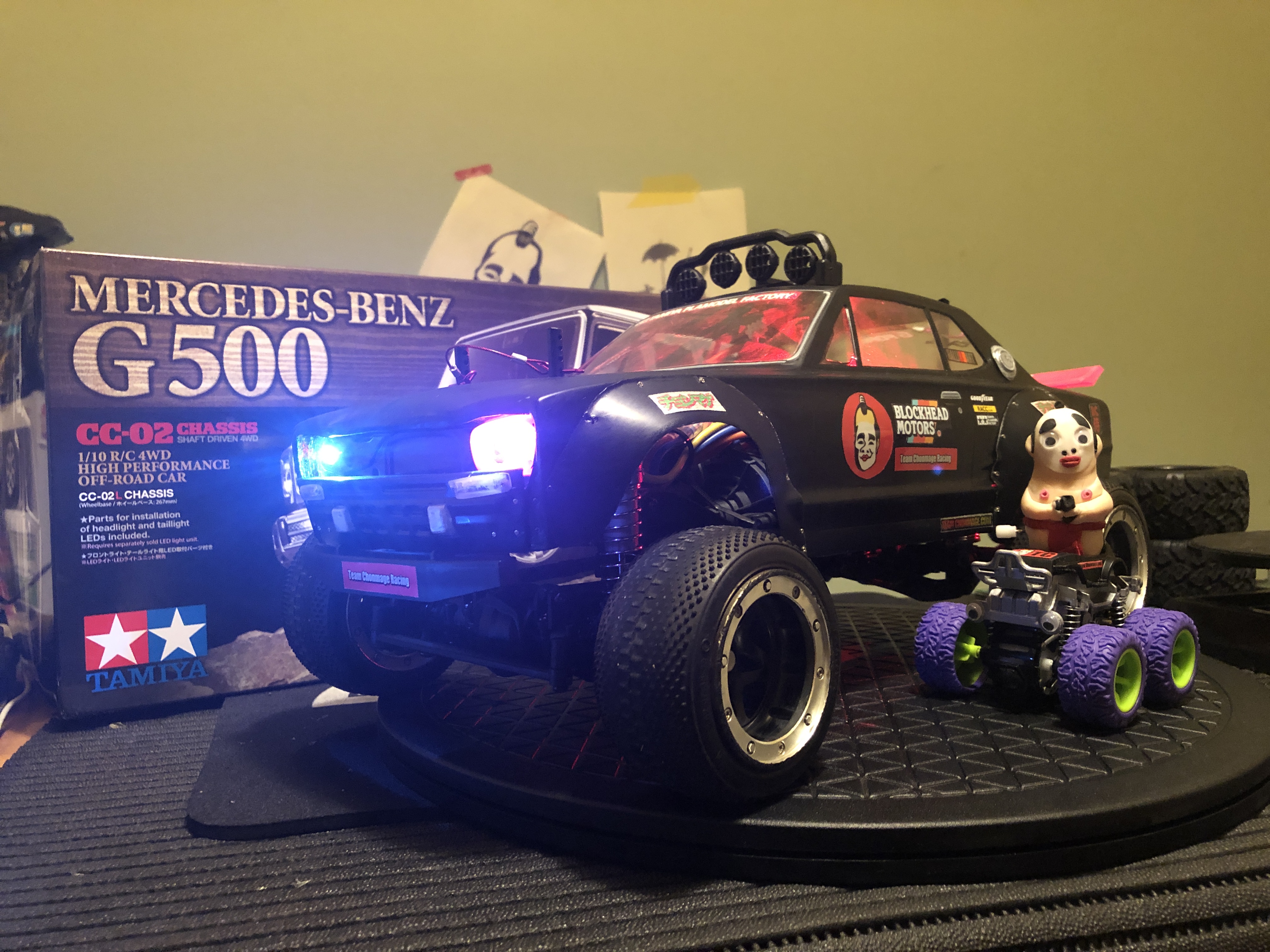 タミヤCC-02クローラー以外の遊び方 ボディ/オフロード/オンロード