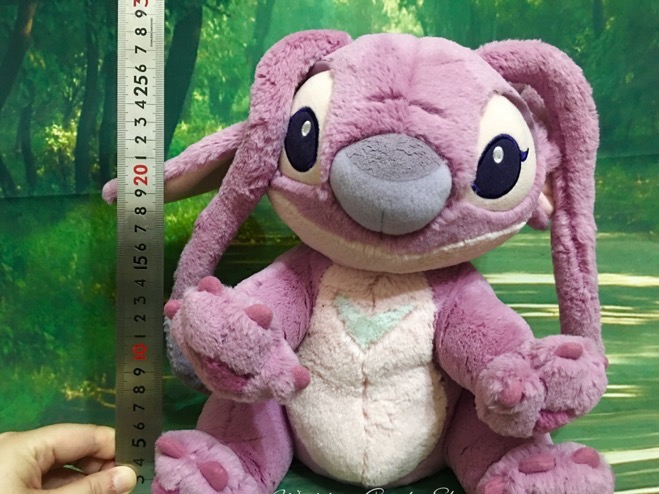 座高約30cm】スティッチとエンジェルのぬいぐるみをウェディング