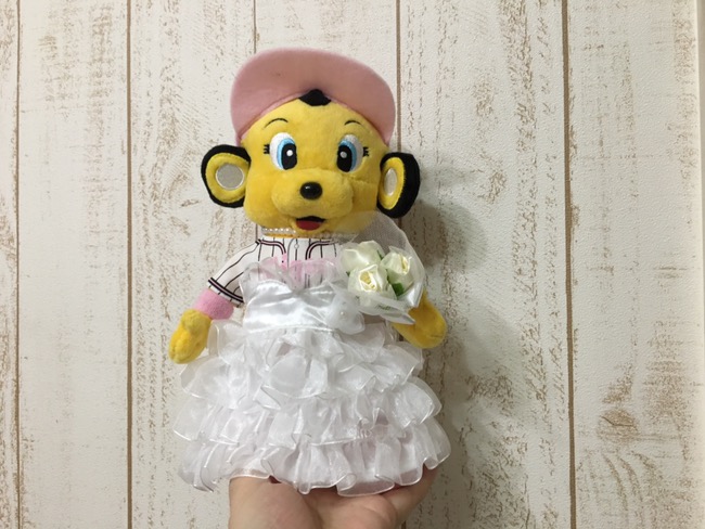 阪神タイガース】ラッキーとトラッキーのウェルカムドール｜結婚式DIY