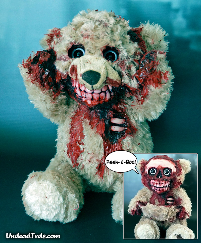 Animatronic Peek-a-Boo UndeadTed. **pre-order**