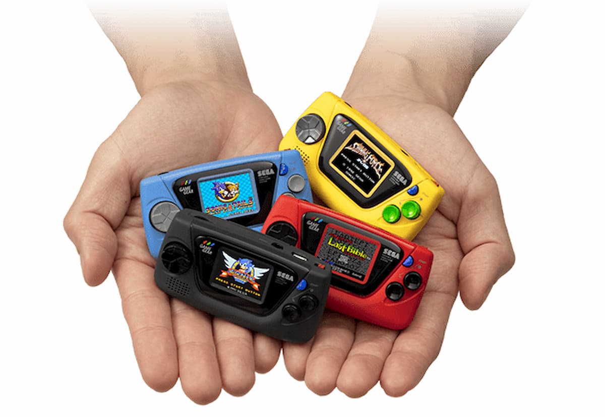 祝セガ60周年！伝説の携帯ゲーム機のミニ版「ゲームギアミクロ」発表