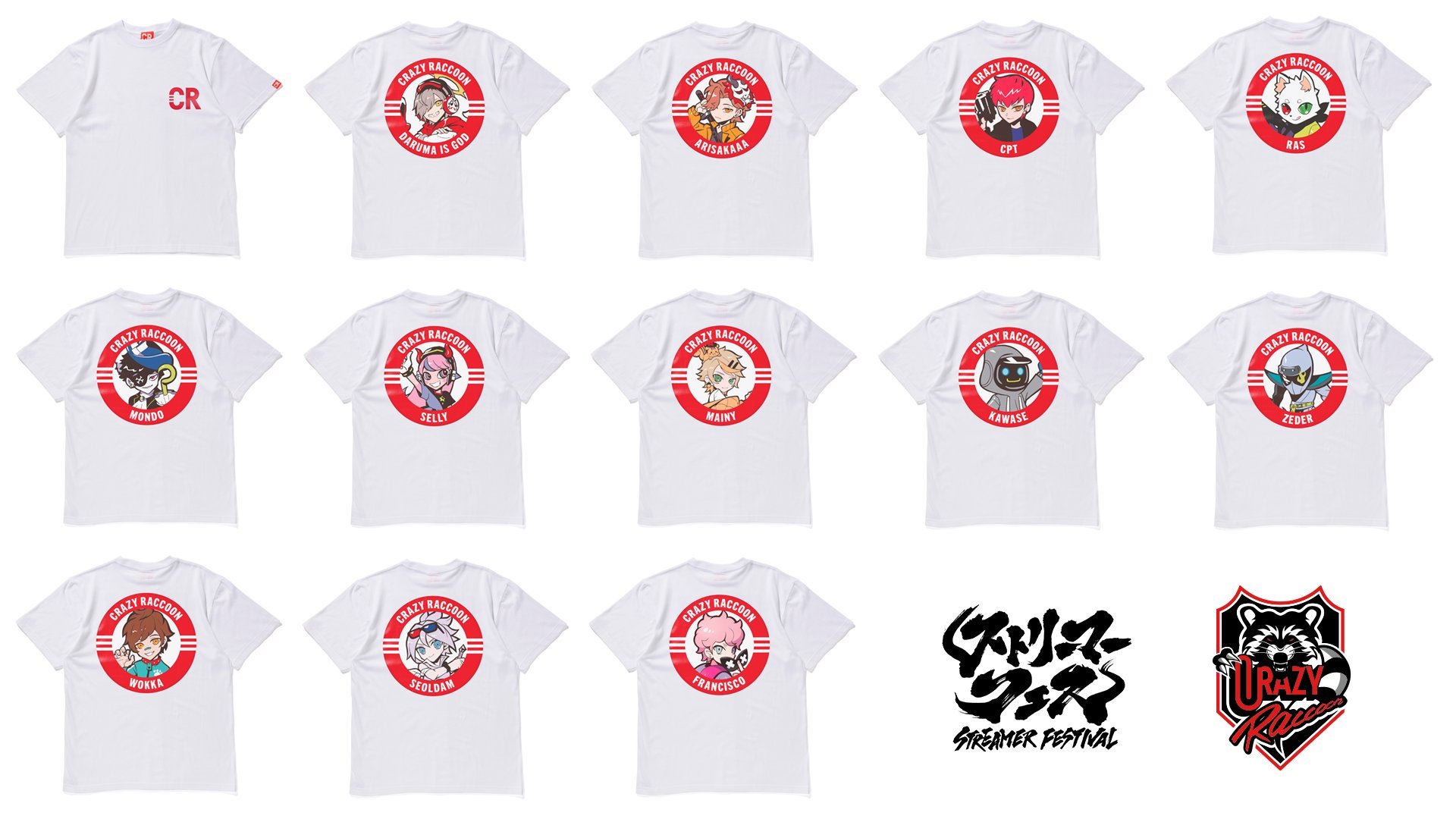 CRデザインのSHAKAグッズも！？「Crazy Raccoon」が中止となった