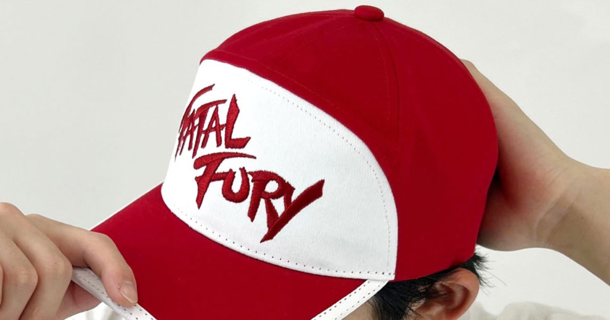 KOF XV」の「テリー・ボガード」愛用カーブバイザーが予約受付中！厚み