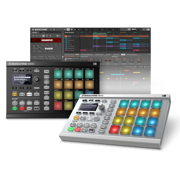 NI Maschine Mikro MK2 (White) - Valentine Music Centre