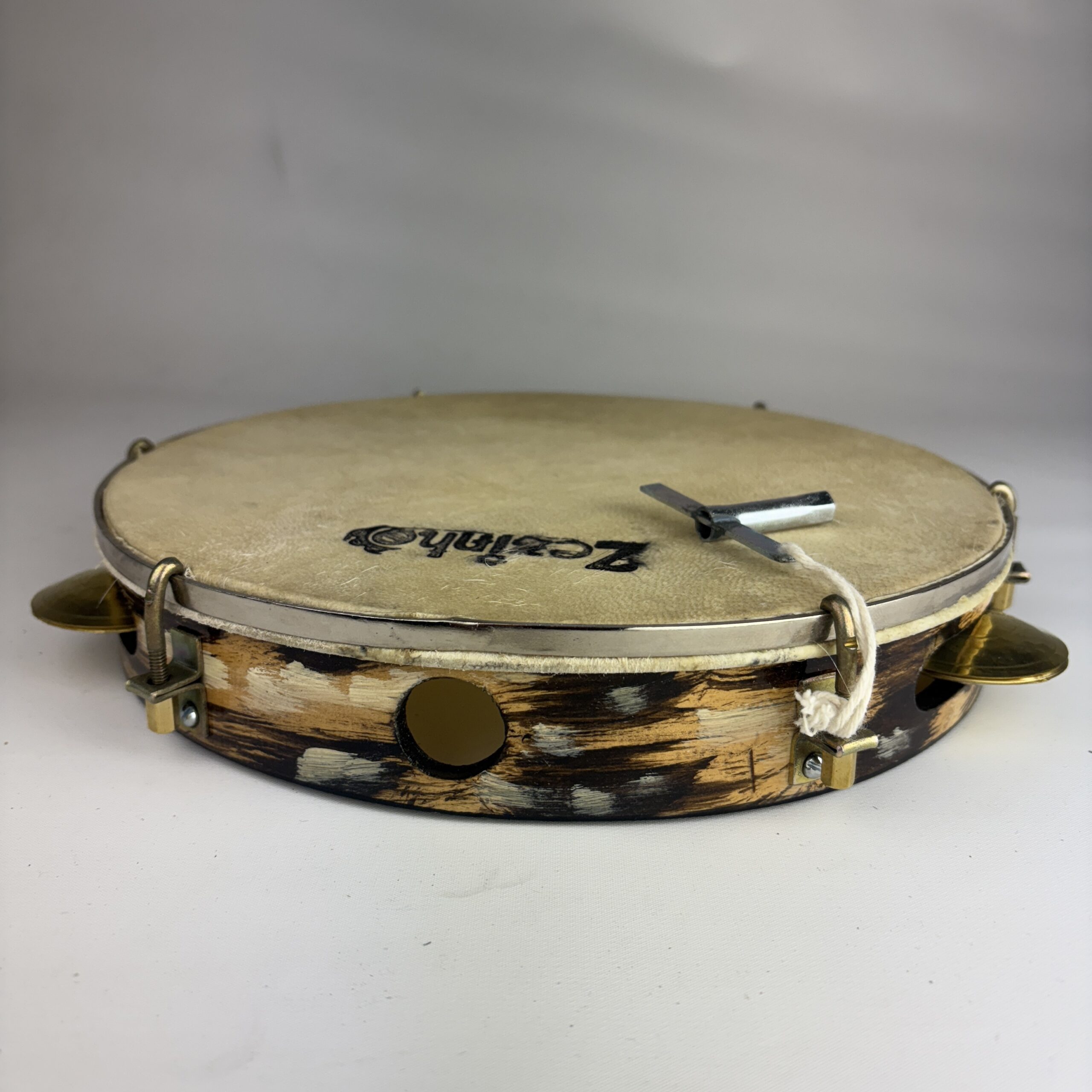 Zezinho 10″ Pandeiro – skin head – Virada Drums