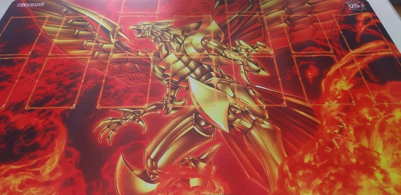 マリク＆ラーの翼神竜 プレイマット 遊戯王 海外 英語 米 マリク＆ラー