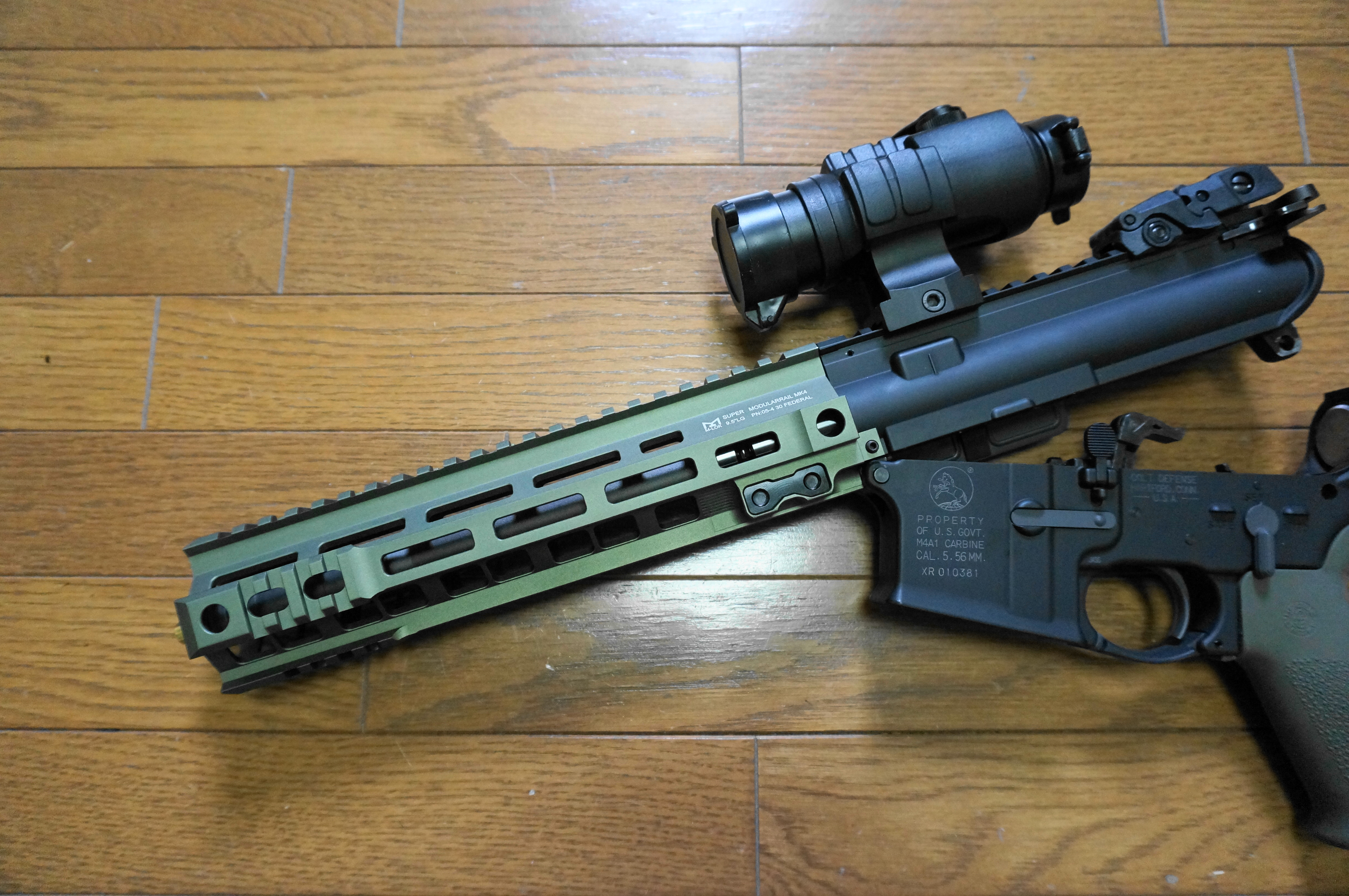 KSC M4A1 GBB Ver1 カスタム2 (FBI HRTカスタム) | ゆるくサバイバル