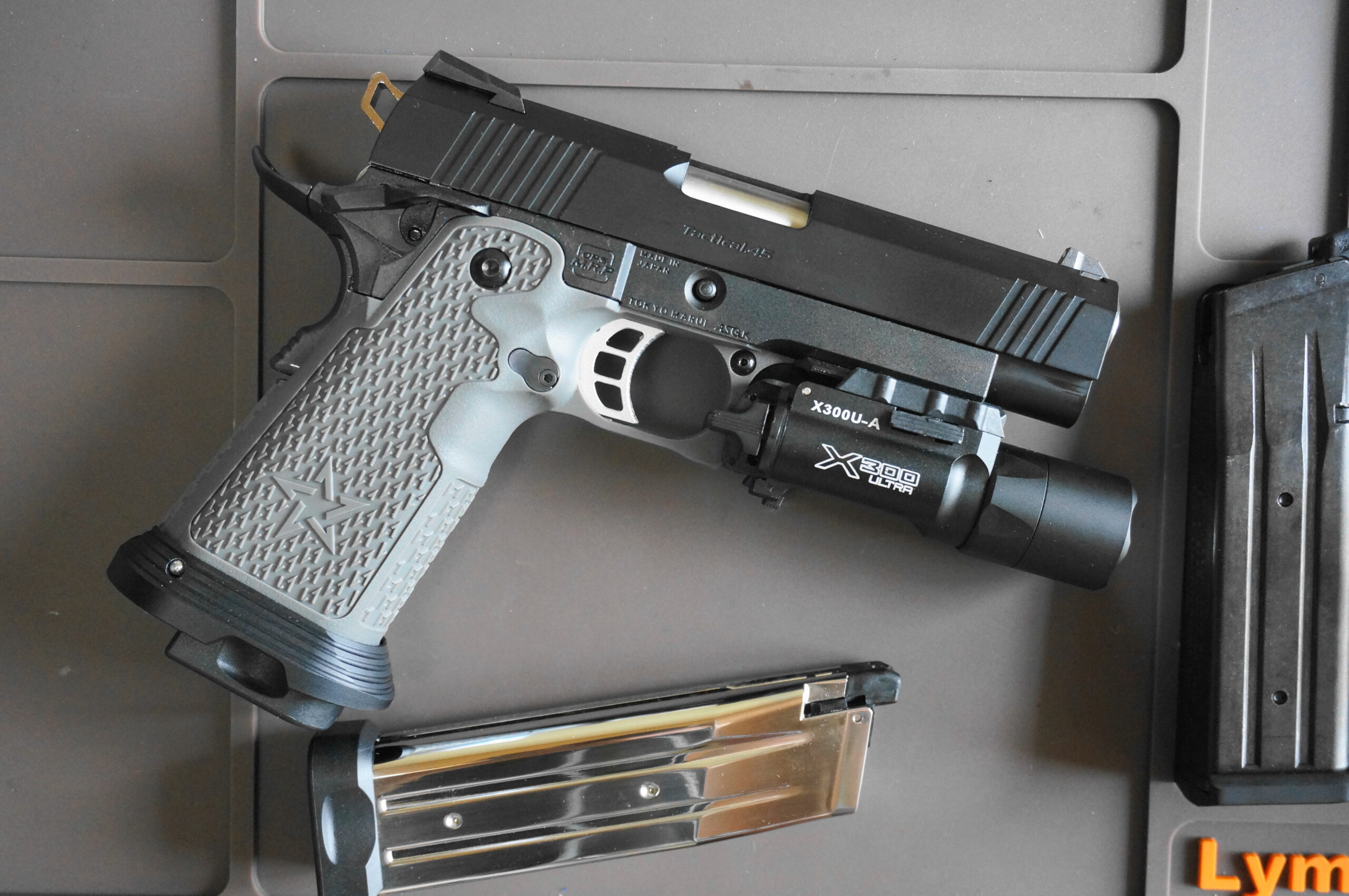 新品 東京マルイ スネークマッチ カスタム 改修品 エアコッキング 10禁