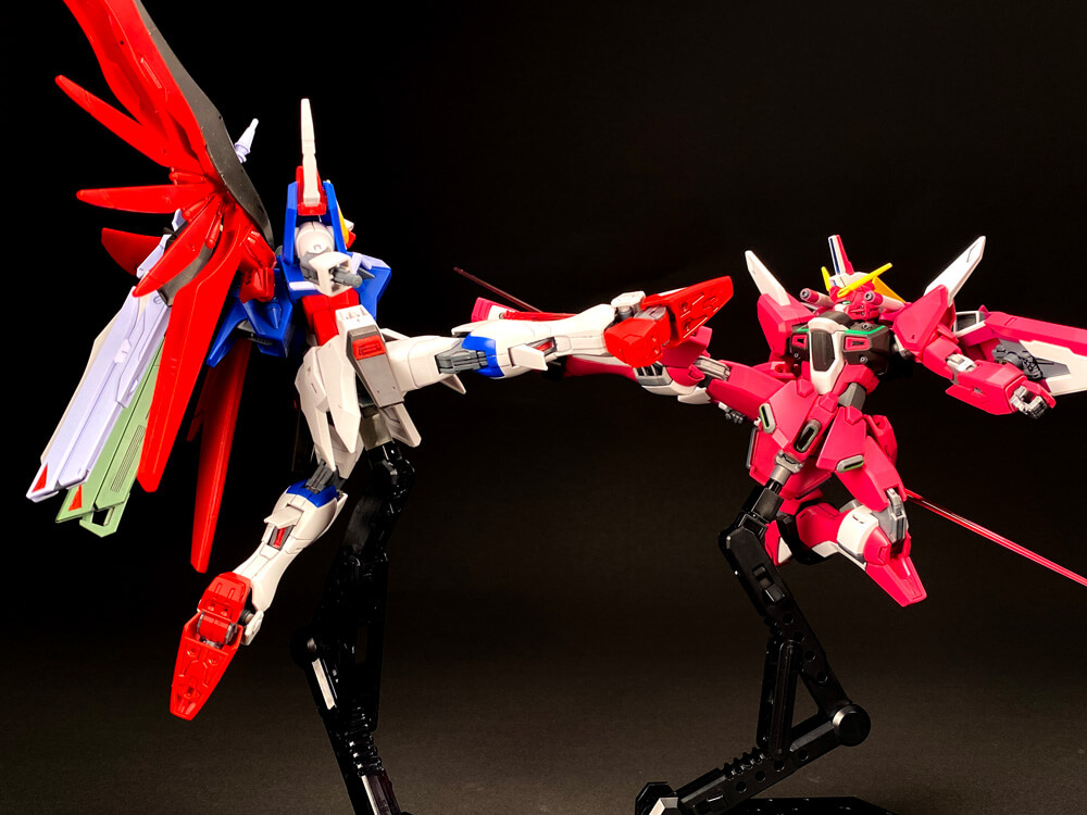 ガンプラレビュー】HGCE 1/144 インフィニットジャスティスガンダム