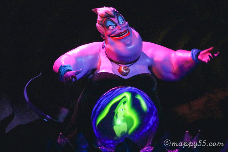 アトラクション】リトルマーメイド・アリエルのアンダーシー