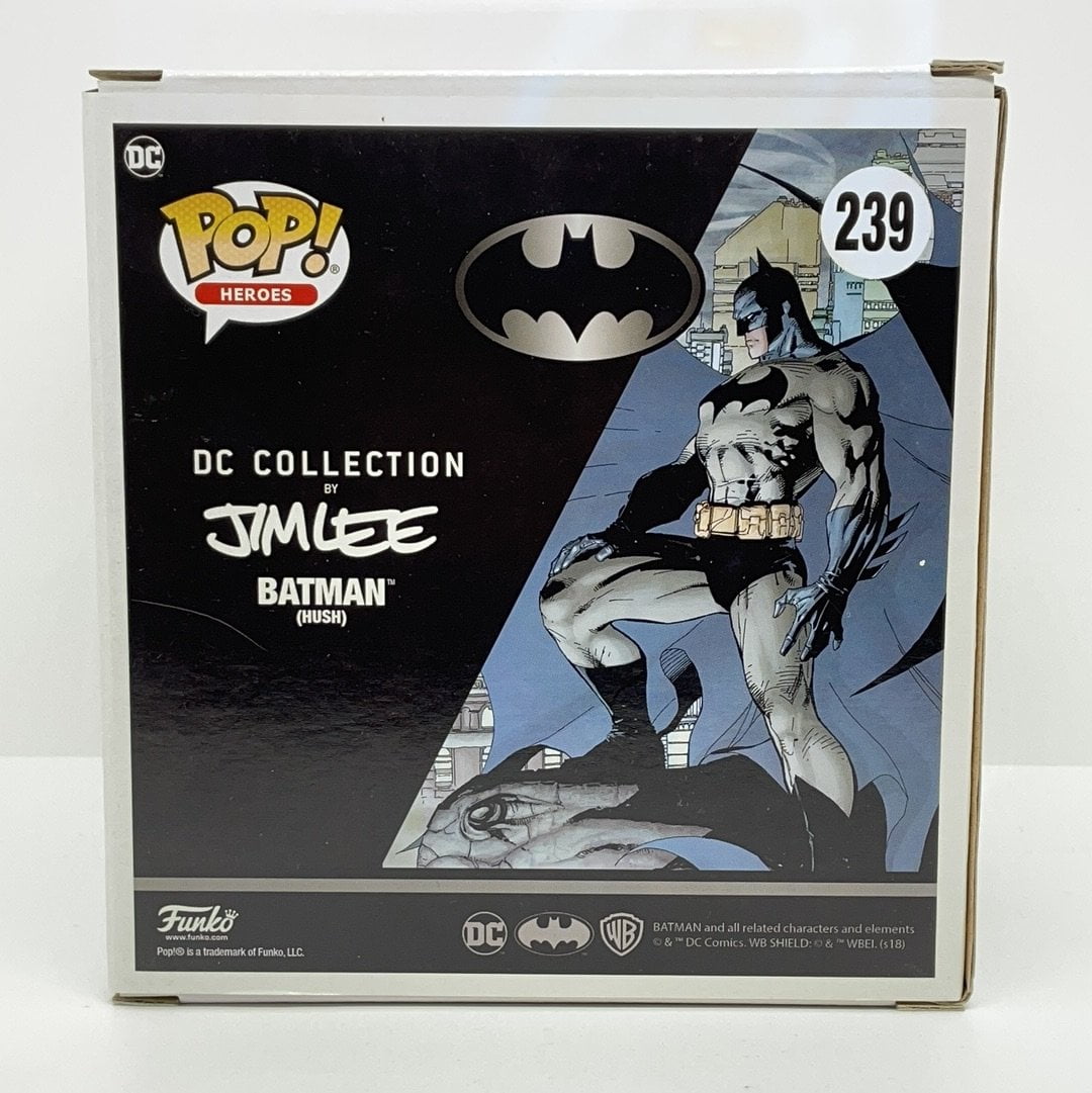 Funko Pop! Heroes - Batman [Hush] Black and White #239 Deluxe Jim