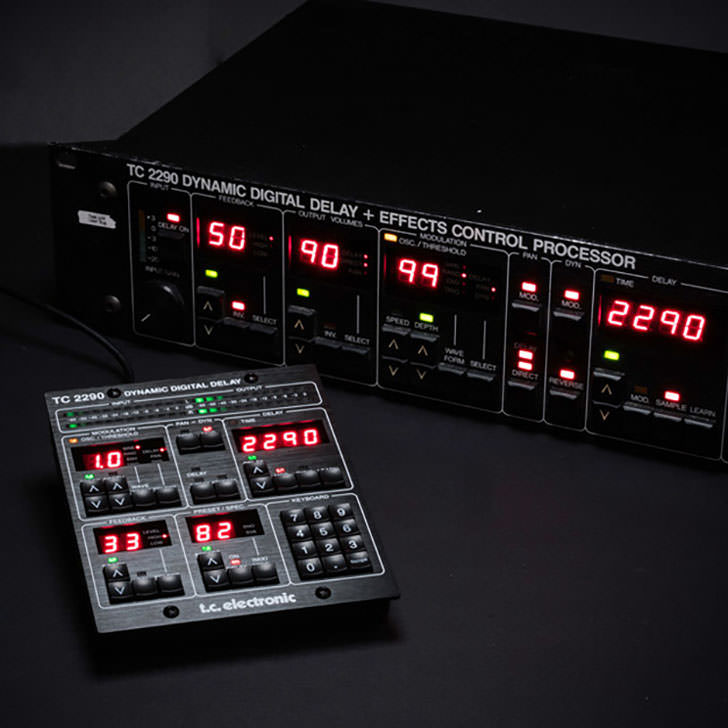 TC Electronic、ディレイの名機 TC2290をプラグイン化した「TC2290-DT